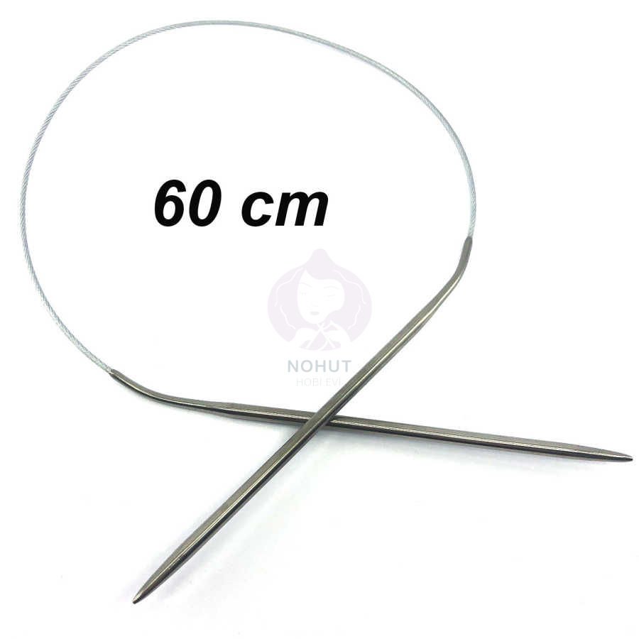 Misinalı Metal Şiş 60cm 2,5mm