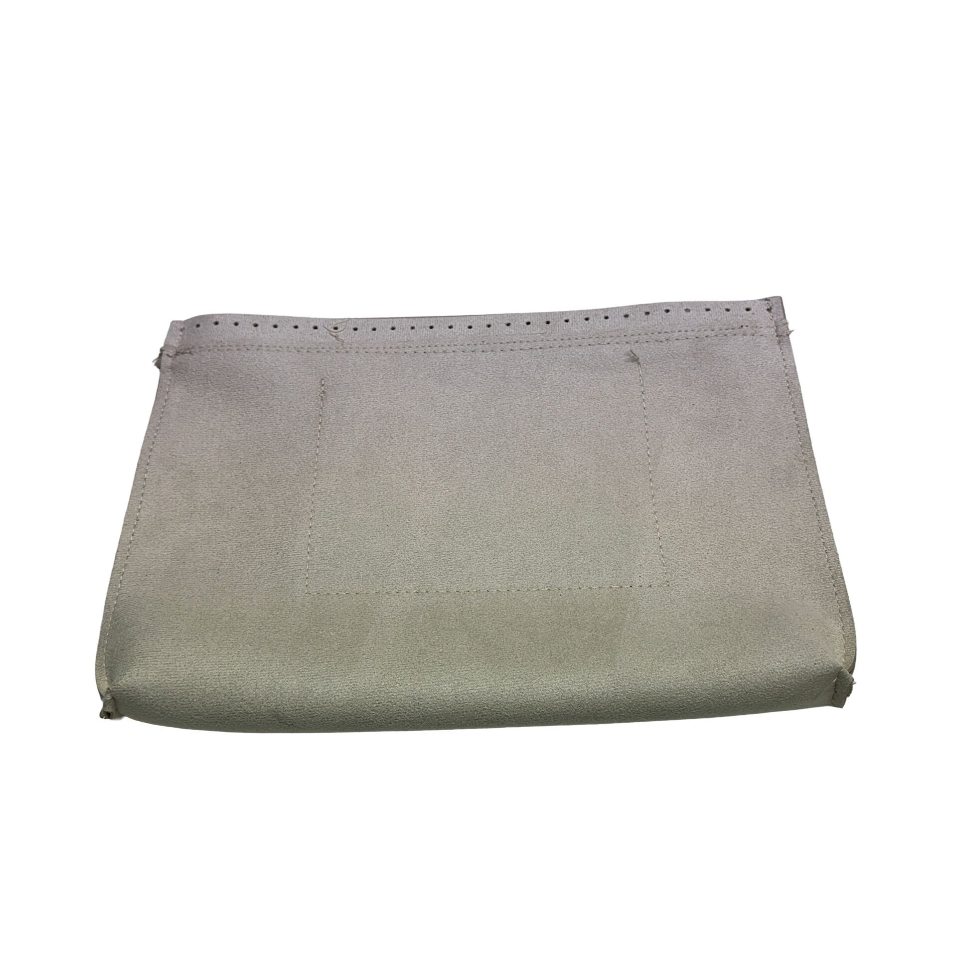 Suni Deri Süet Astar Fermuarlı Cepli  30x25cm Vizon - Gold