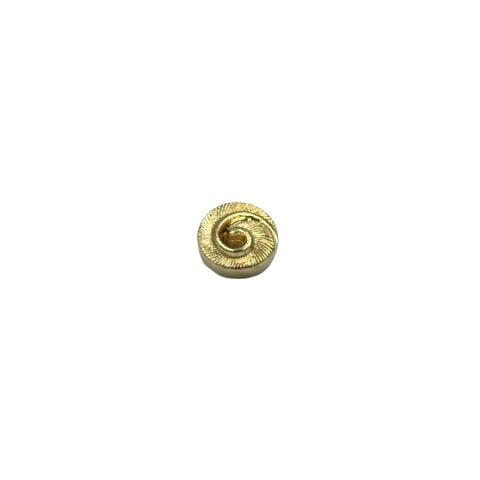 Metalize Şekilli Düğme 40'' 2,5cm Gold 7