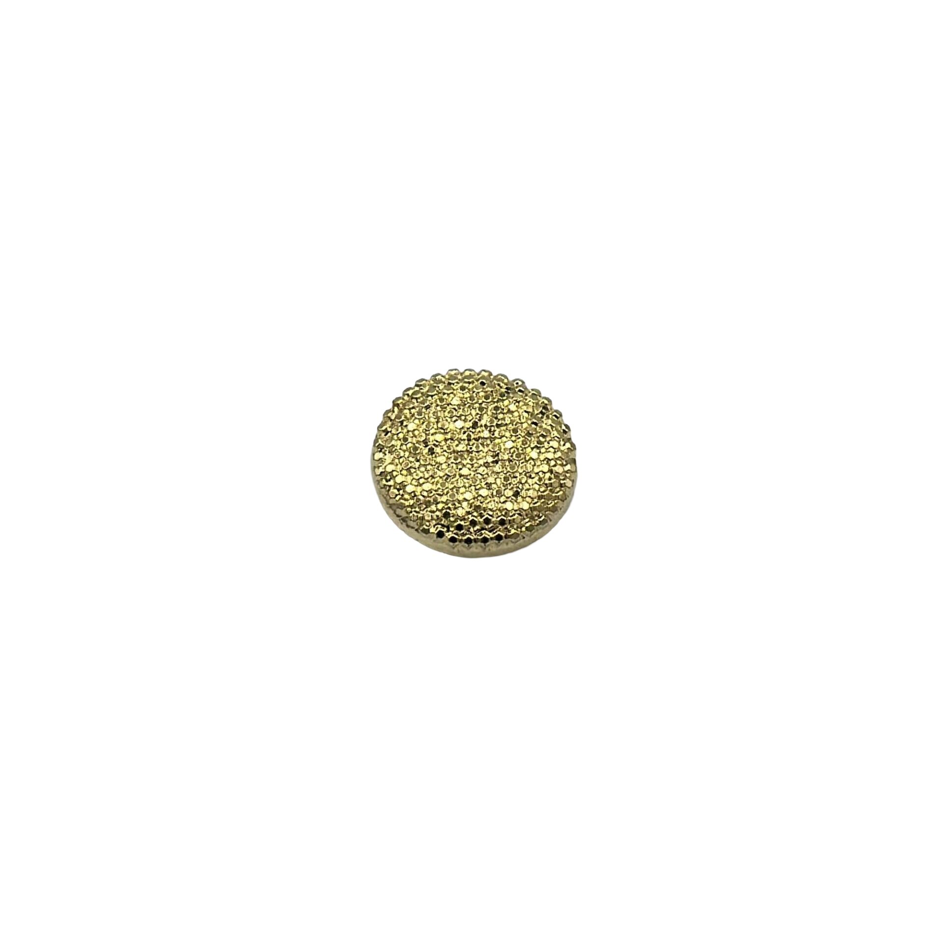 Metalize Şekilli Düğme 40'' 2,5cm Gold 1