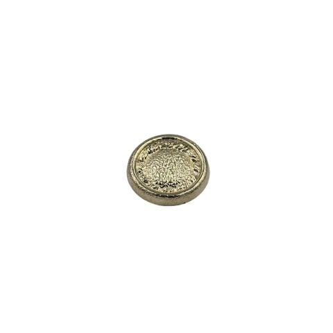 Metalize 54'' 3,5cm Yuvarlak Düğme Gold