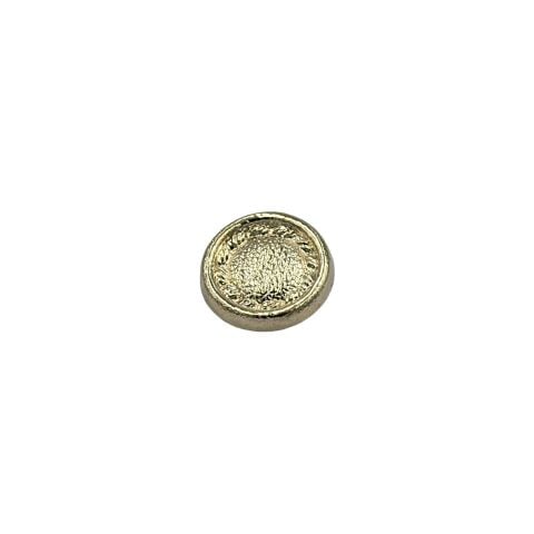 Metalize 72'' 4,5cm Yuvarlak Düğme Gold