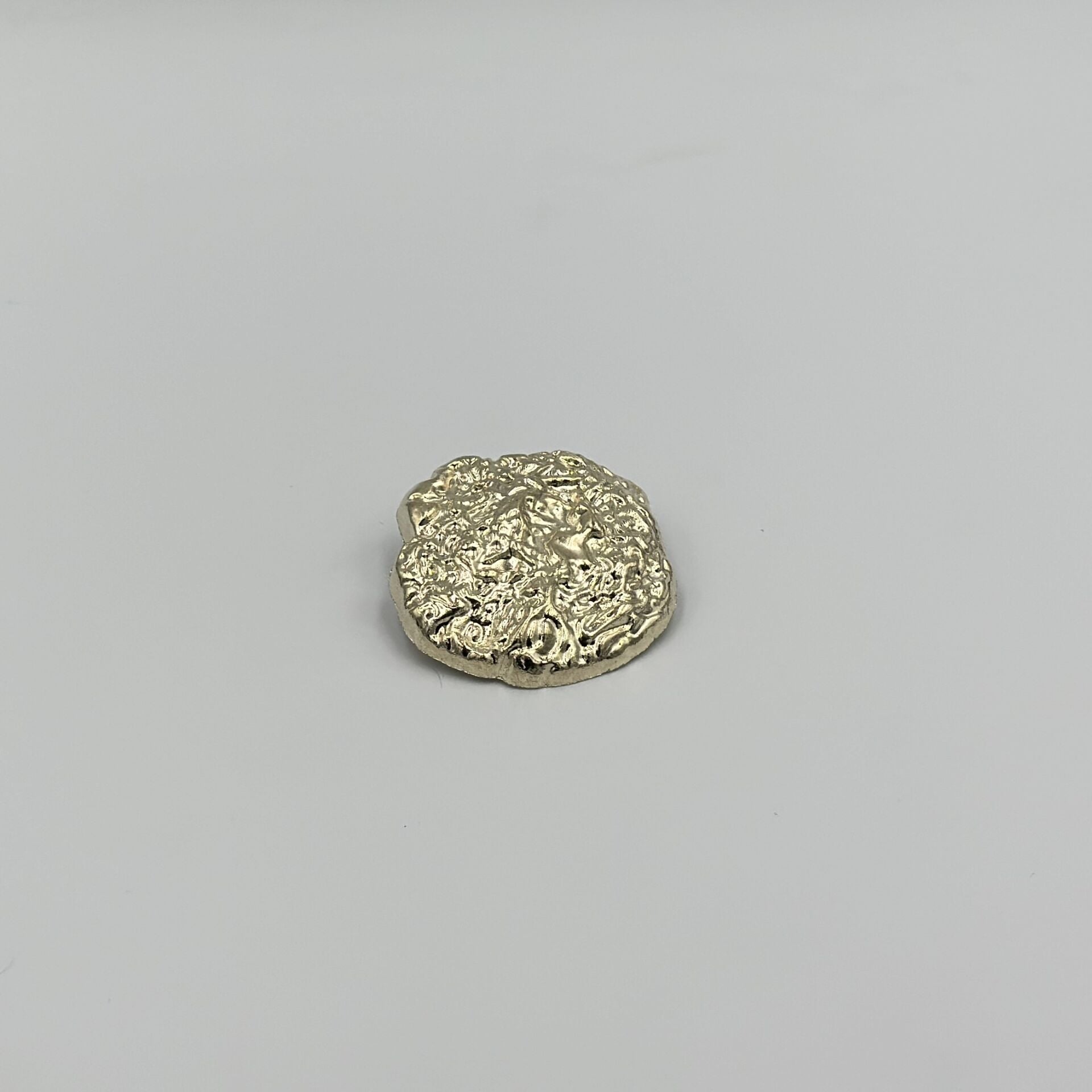 Metalize 72'' 4,5cm Rokoko Düğme Gold