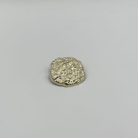 Metalize 72'' 4,5cm Rokoko Düğme Gold