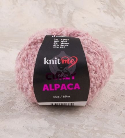 Knit Me Curly Alpaca KC14