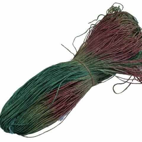 Dream Color Batik Kağıt İp Çile 107-03 288gr Yeşil-Taş-Gülkurusu-Yosun
