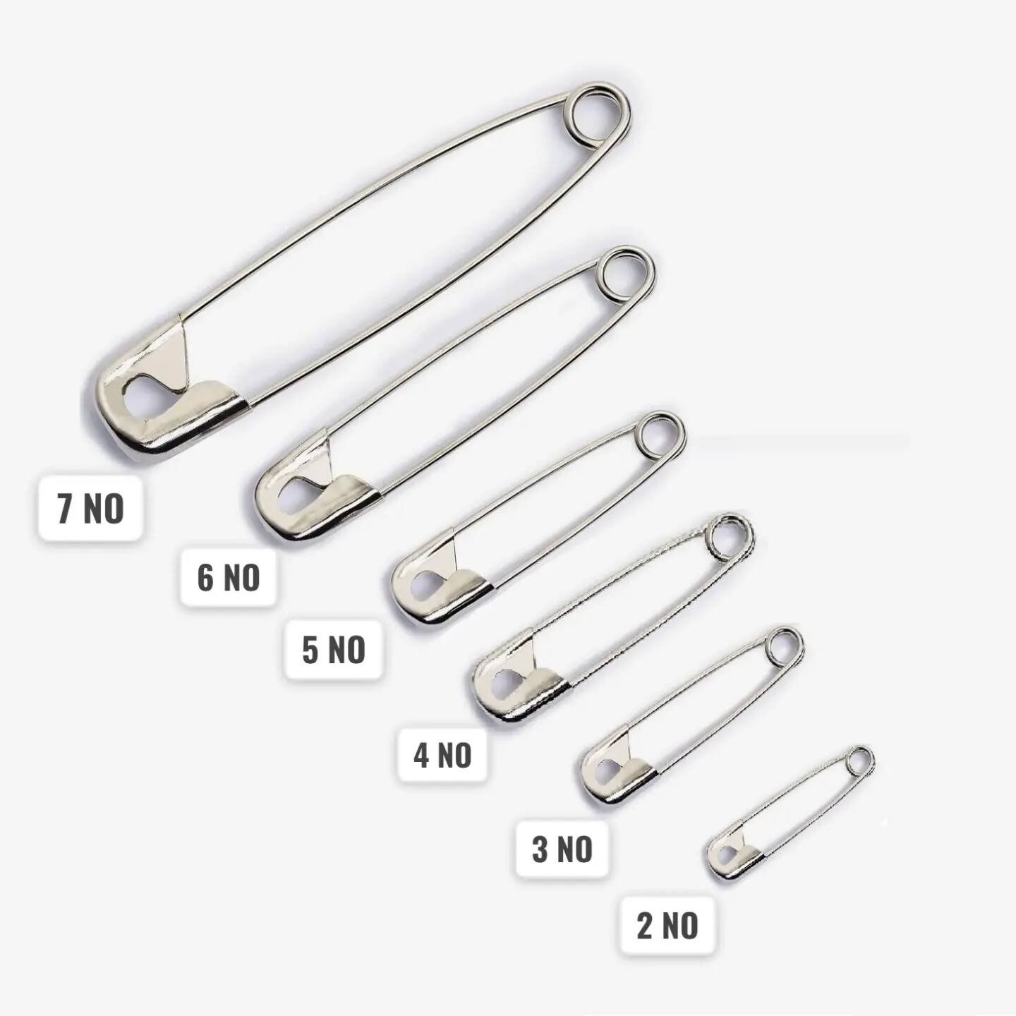 Çengelli İğne No:6 6,5cm 12li Set
