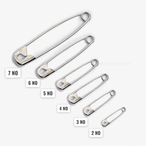 Çengelli İğne No:4 5,5cm 12li Set