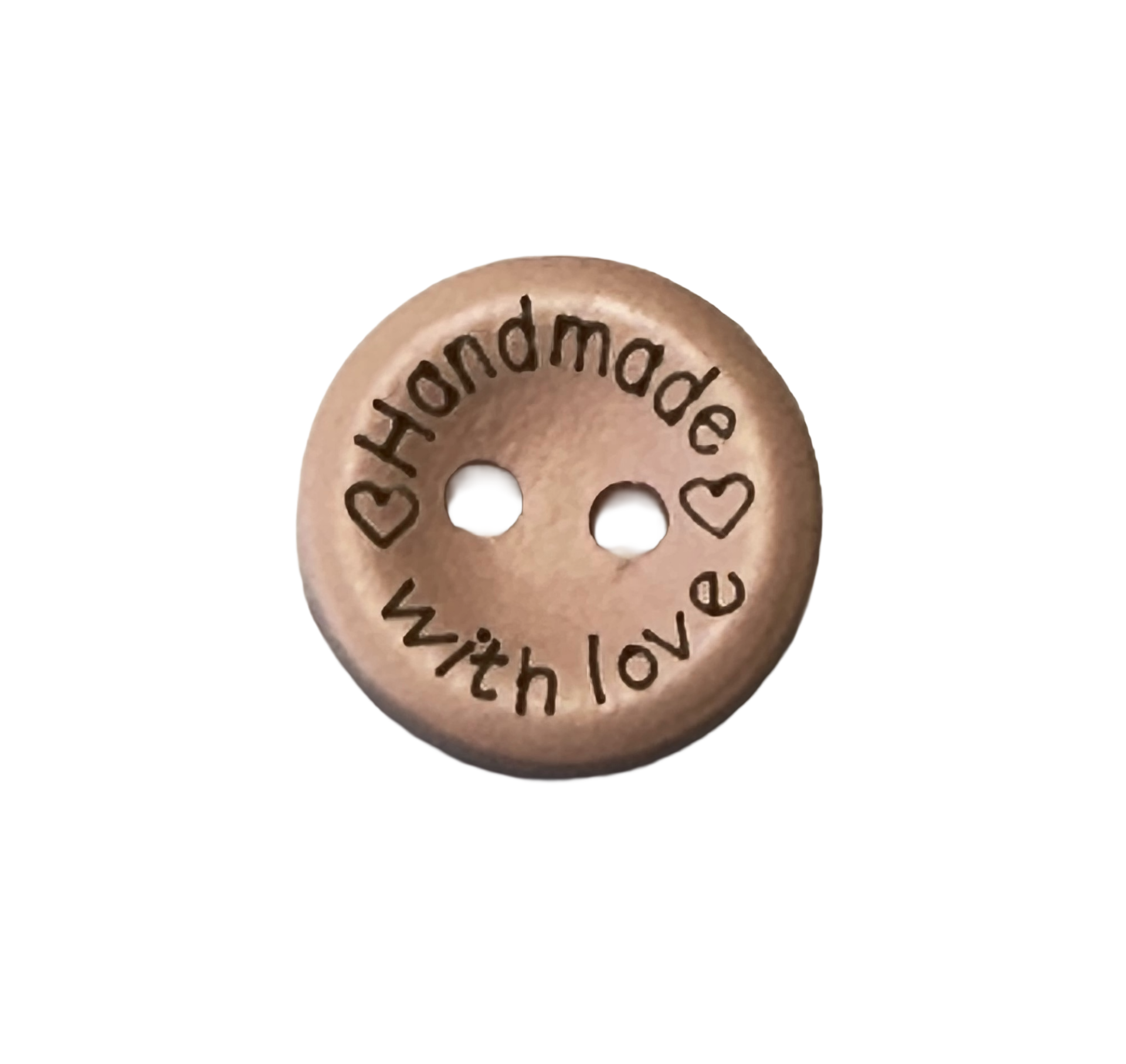 Ahşap Düğme Renkli HandMade 24'' Yavruağzı