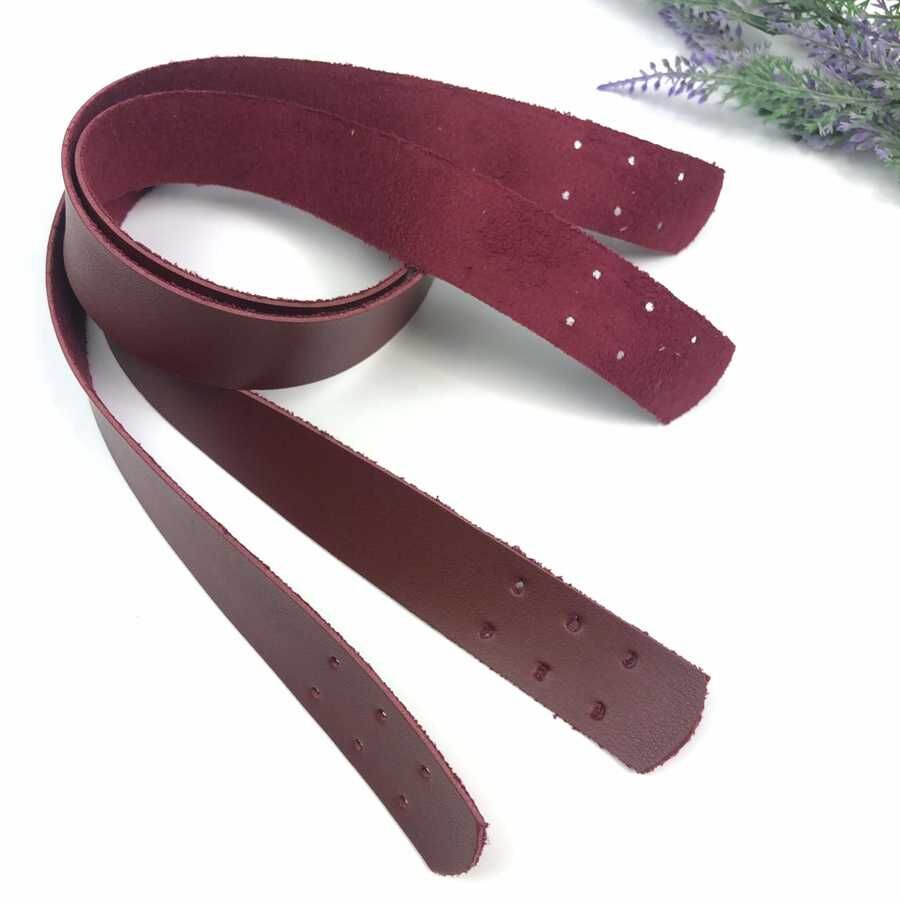 Suni Deri Spor Askı 100cm Bordo