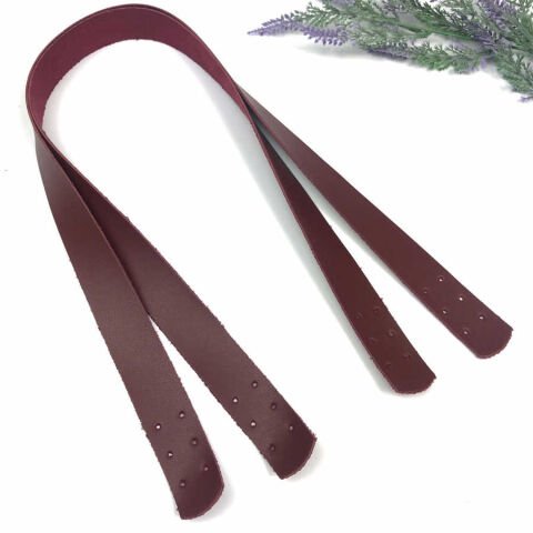 Suni Deri Spor Askı 100cm Bordo