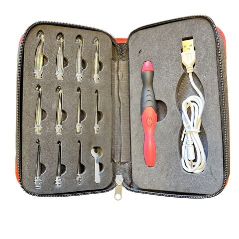 Sultan Cüzdanlı Işıklı Ucu Değişen Tığ Seti 11 Boy