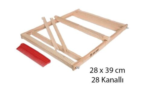 Şirin Kasnak Omurgalı Eğitim Dokuma Tezgahı 28 Kanallı 425