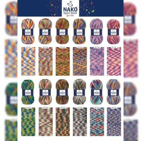 Nako Sport Wool Şenlik 87733