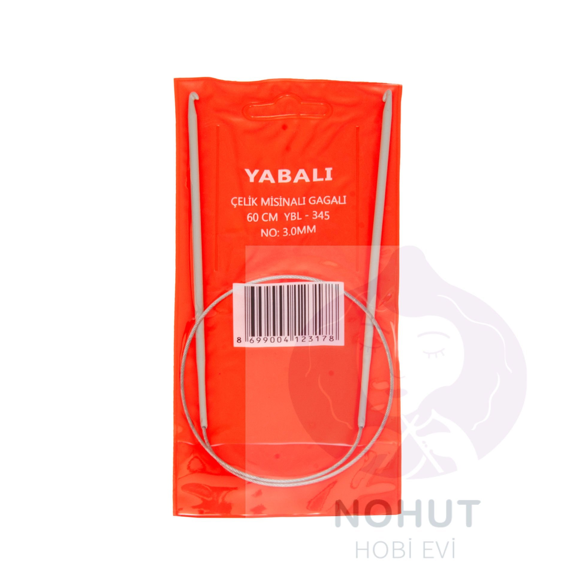 Yabalı 60cm Misinalı Gagalı Tığ No:3