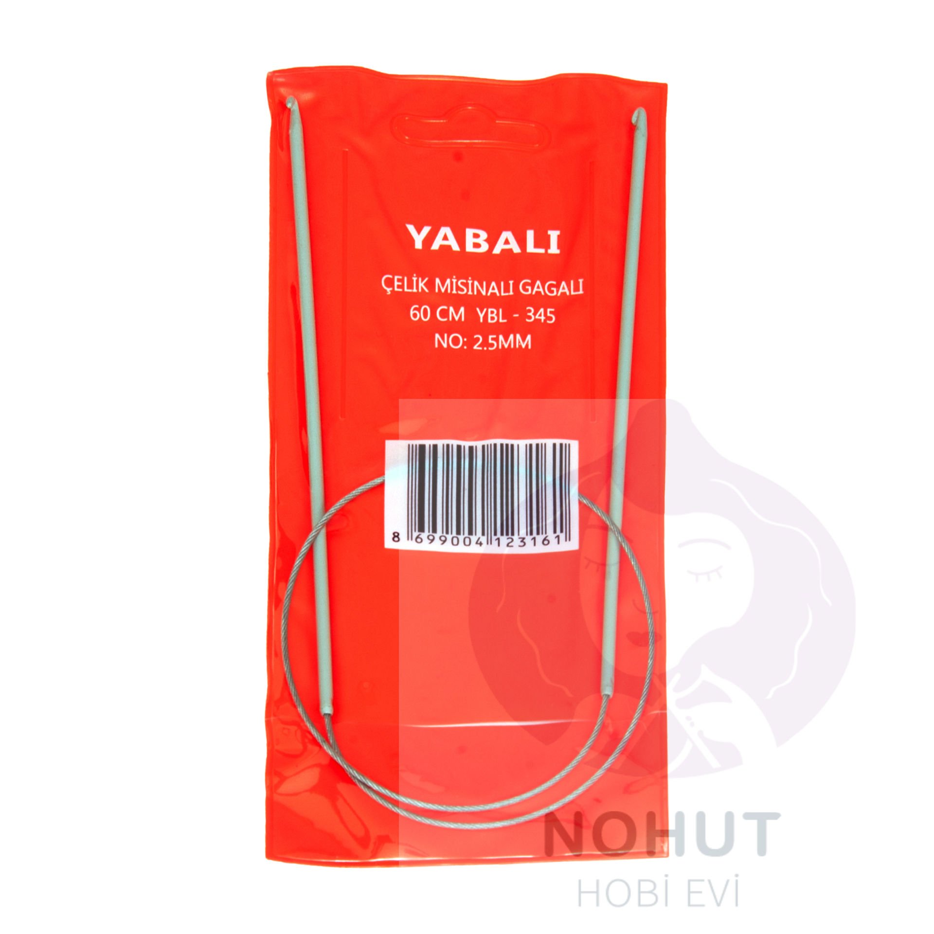 Yabalı 60cm Misinalı Gagalı Tığ No:2,5