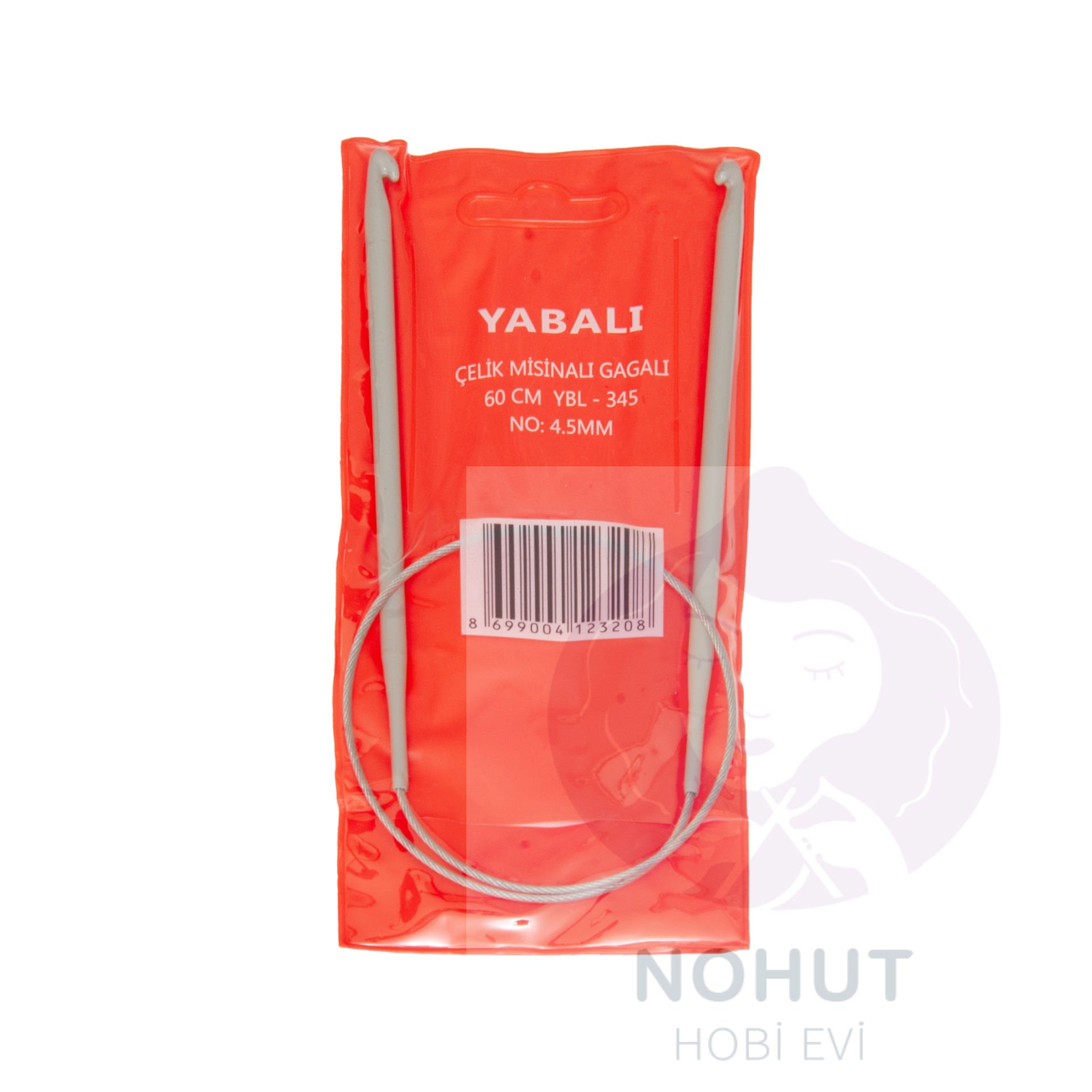 Yabalı 60cm Misinalı Gagalı Tığ No:4,5