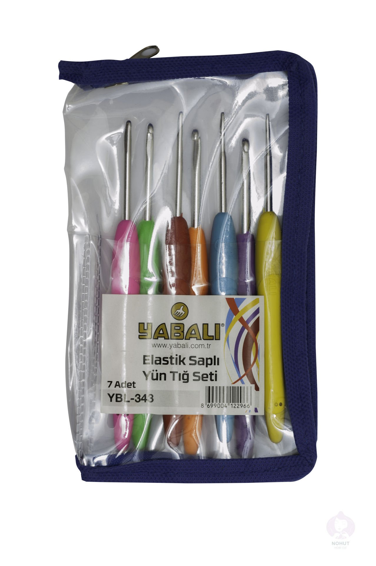Yabalı 7li Örgü Tığ Set