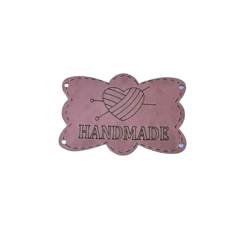 S.Deri Handmade 4,5x3,5cm Bordo