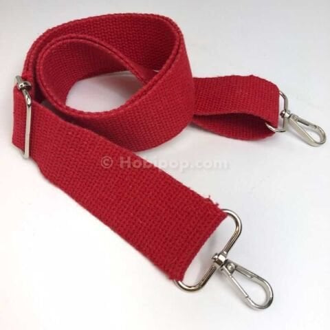 Pamuk Kolon / Palaska Gümüş Uçlu 60cm / 110 cm Kırmızı
