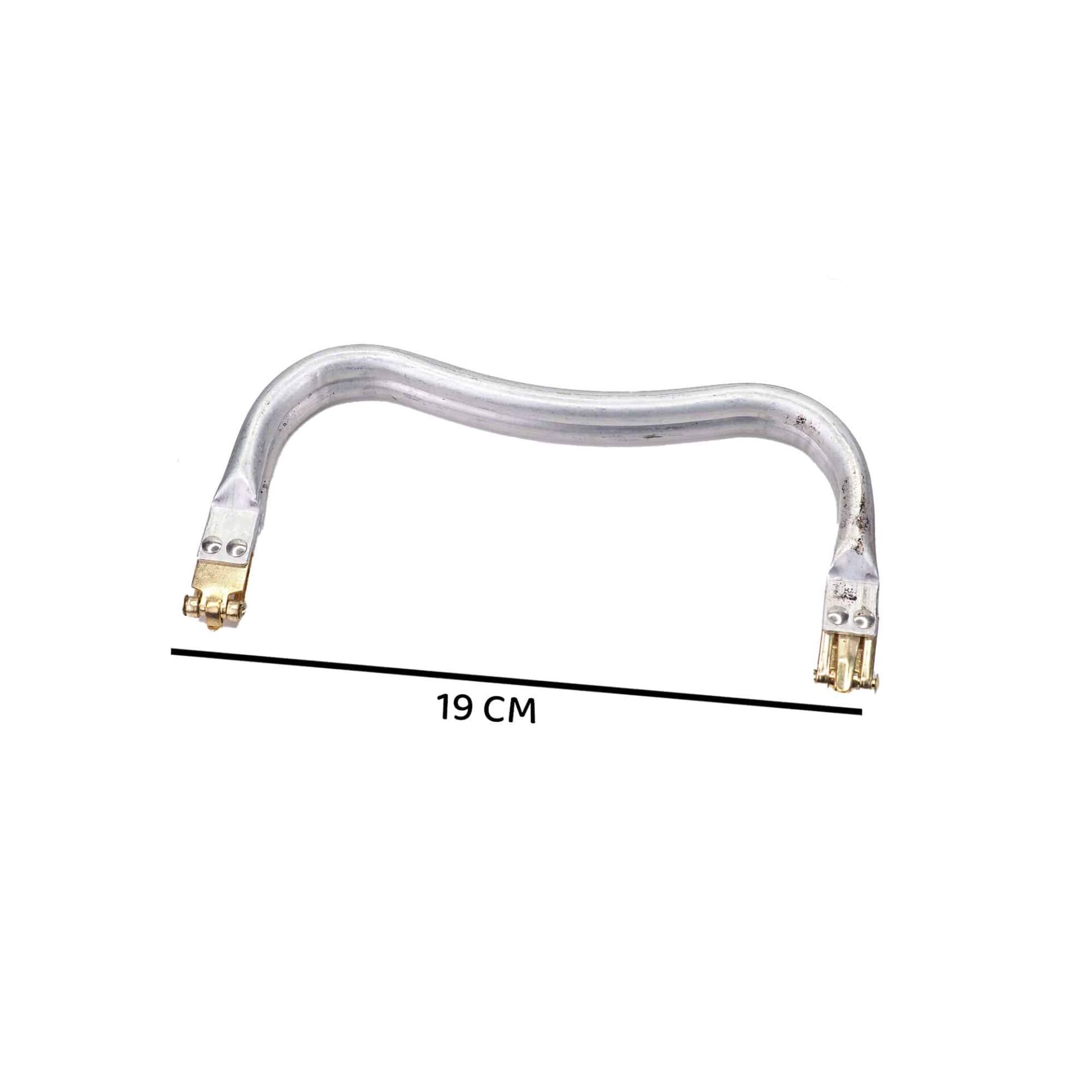 Metal Gizli M Şekilli Çanta Bursu 19cm