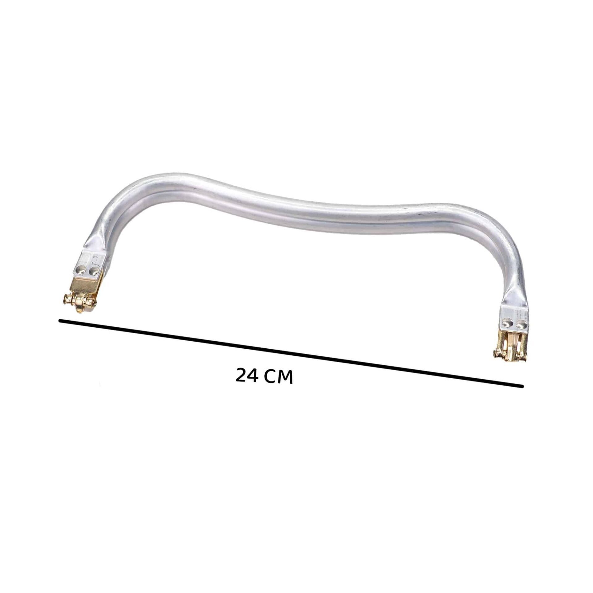 Metal Gizli M Şekilli Çanta Bursu 24cm