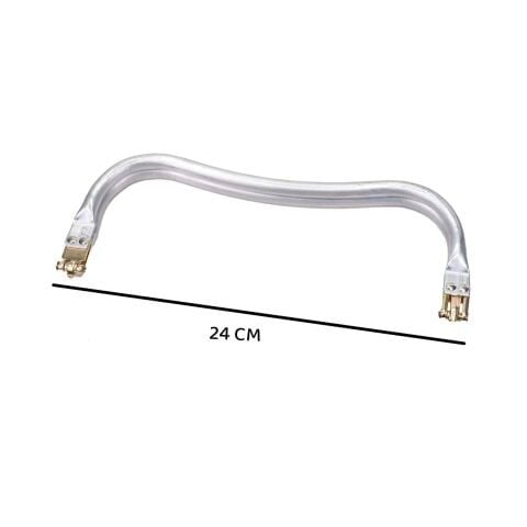 Metal Gizli M Şekilli Çanta Bursu 24cm