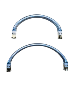 Metal Gizli Çanta Bursu Oval 21cm-23cm