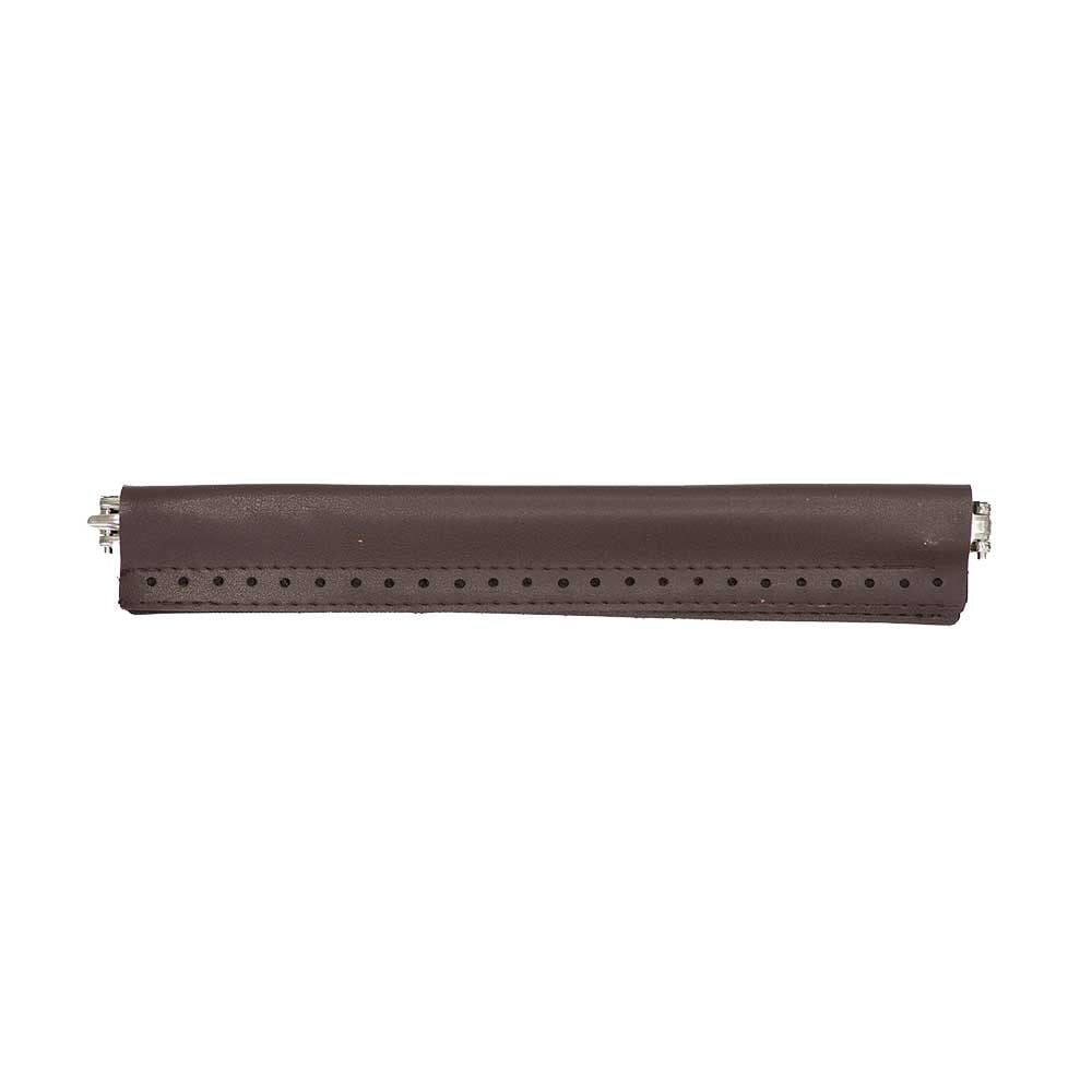 Yaylı Derili Gizli Çanta Burs 20cm-27cm Kahve