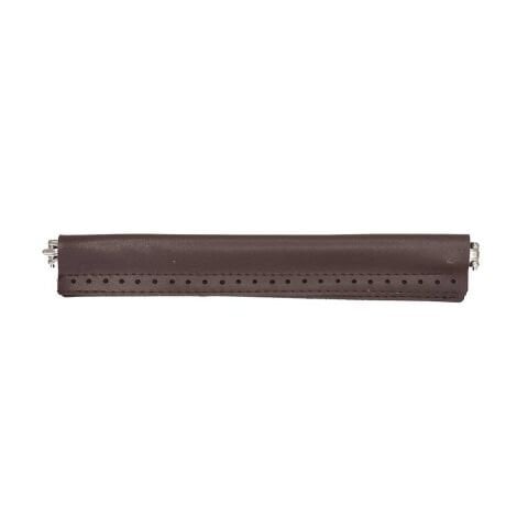 Yaylı Derili Gizli Çanta Burs 20cm-27cm Kahve
