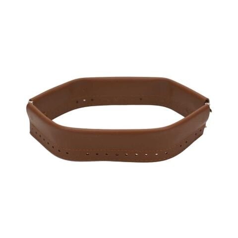 Yaylı Derili Gizli Çanta Burs 20cm-27cm Taba