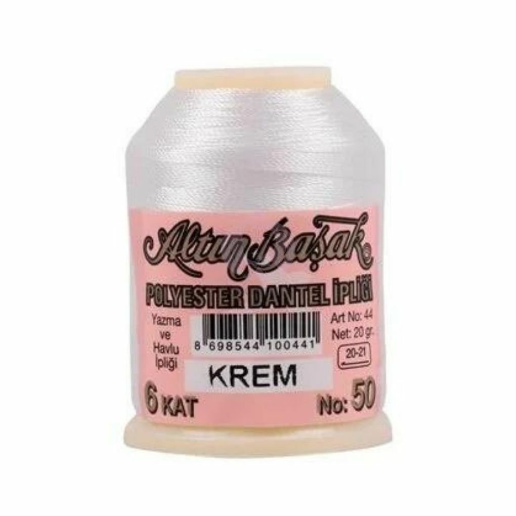 Altınbaşak 20gr Dantel İpliği Krem