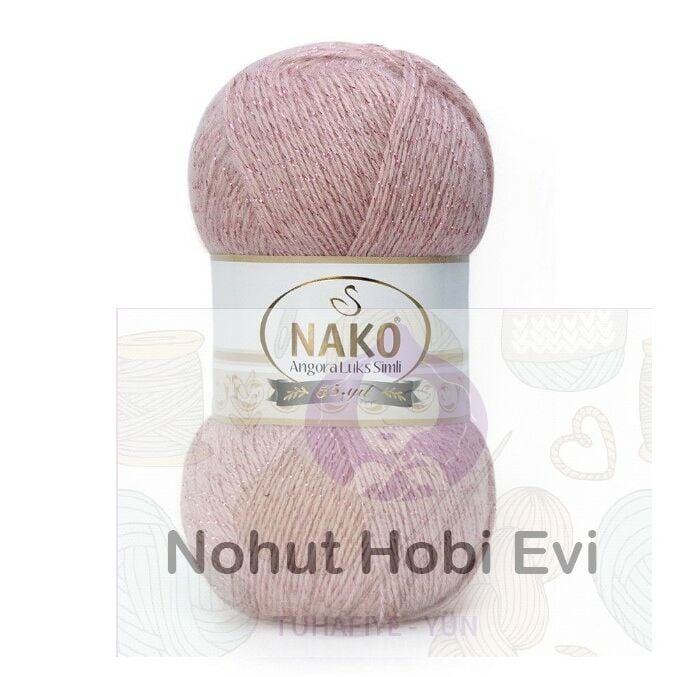Nako Angora Lüks Simli 10275