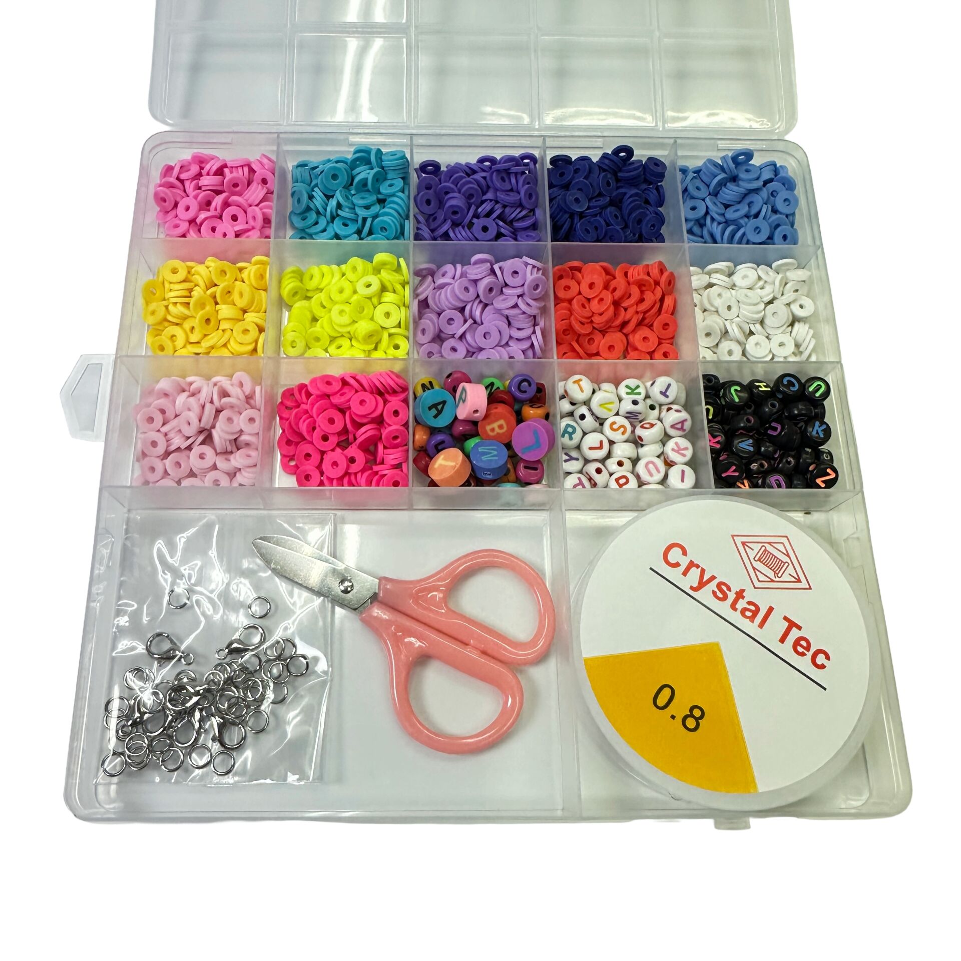 Boncuk Seti Fimo-Harf Kanca No:3