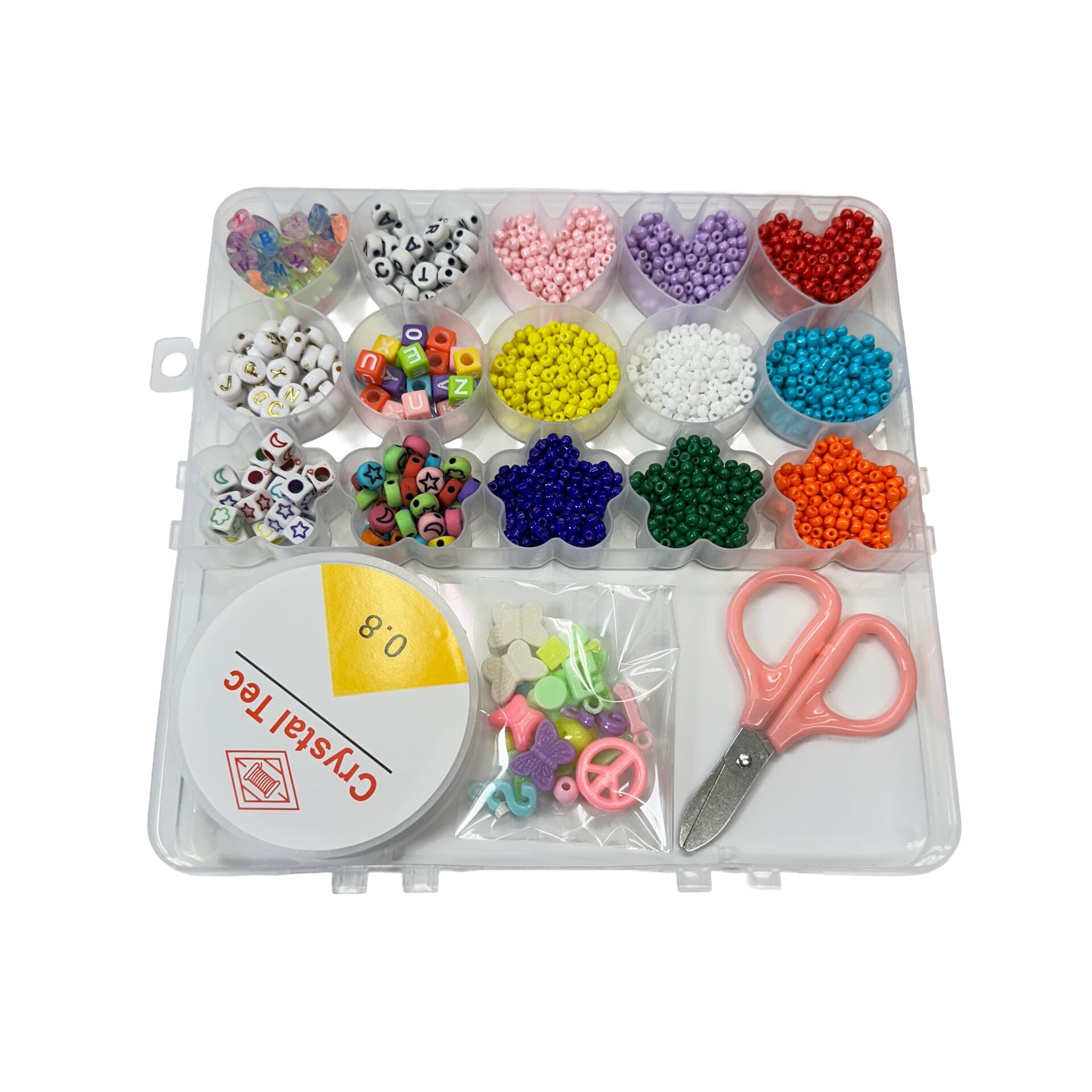 Boncuk Seti Yıldız Kalp Yuvarlak Gözlü No:6