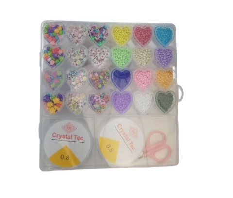 Boncuk Seti Cam Boncuk Harf No:1