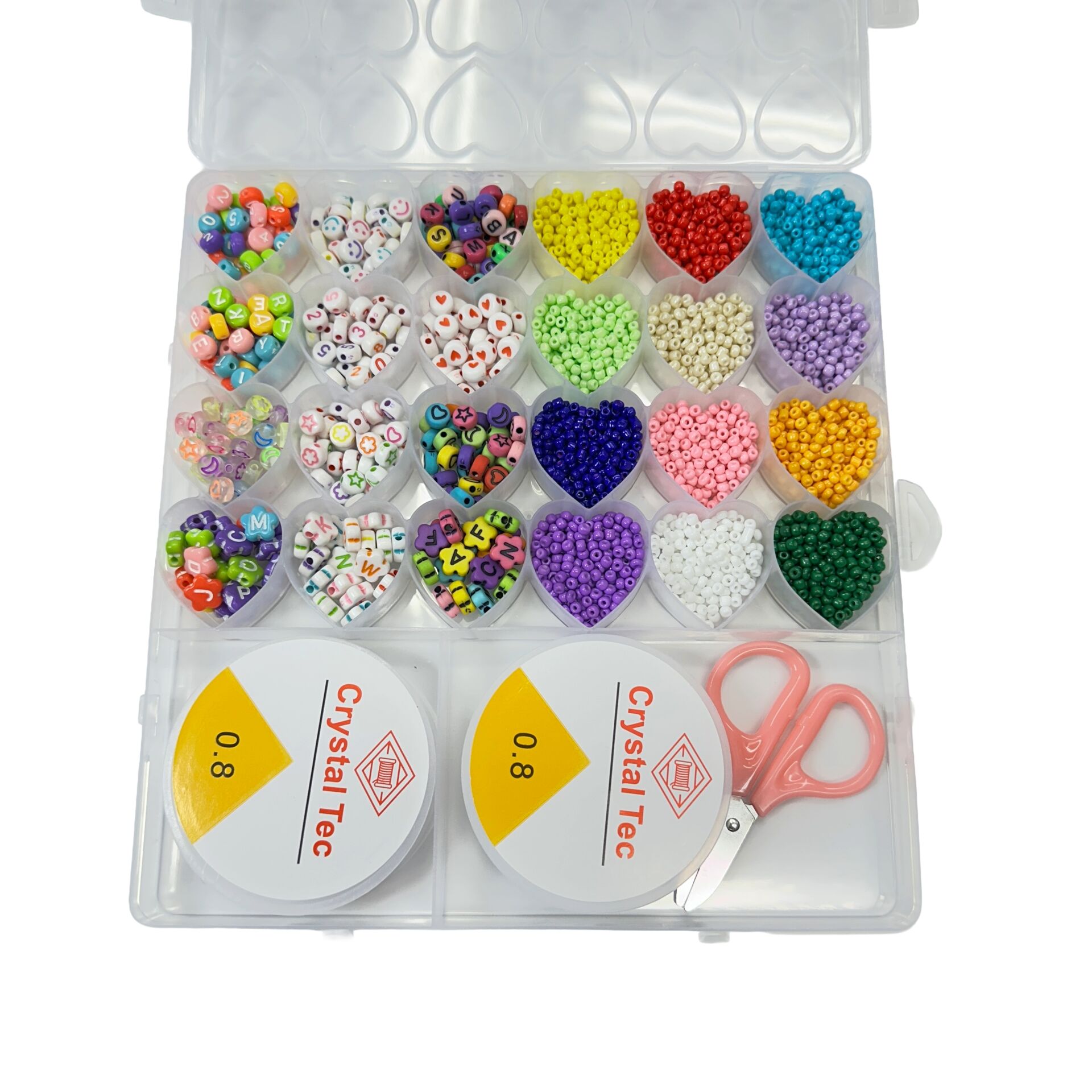 Boncuk Seti Cam Boncuk Harf No:1