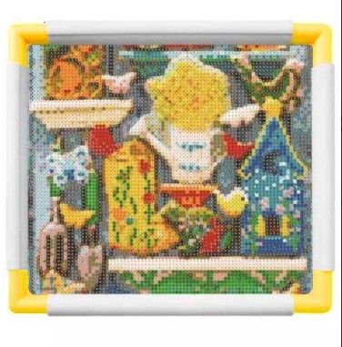 Sultan Klipsli Nakış Kasnağı 15*20cm