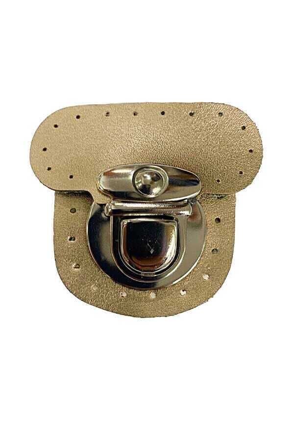 Suni Derili Kurbağa Kilit Dore