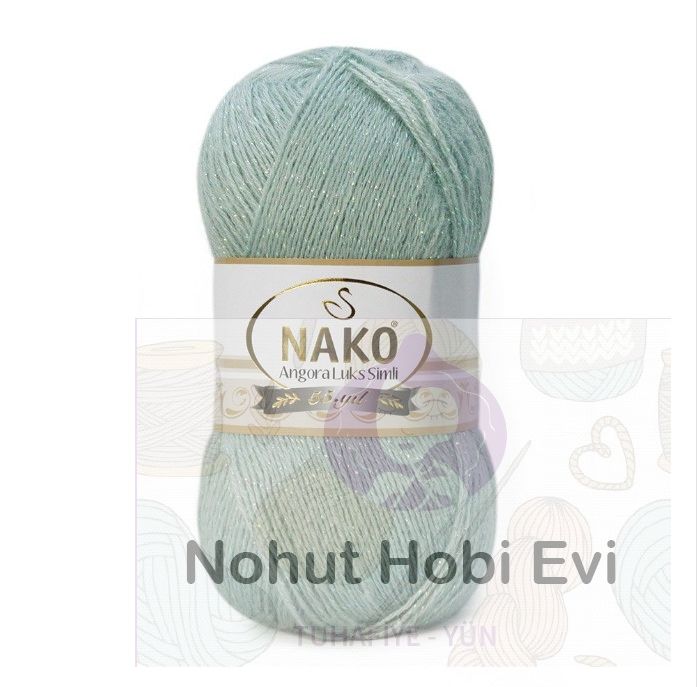 Nako Angora Lüks Simli 10023SE