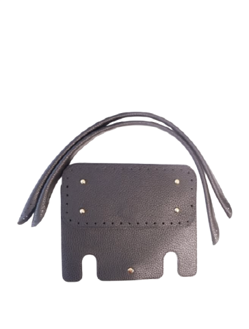 Özel Derili Beymen Modeli  Set 26x19cm Kapak 25x12cm Taban 55cm Çift Sap Siyah