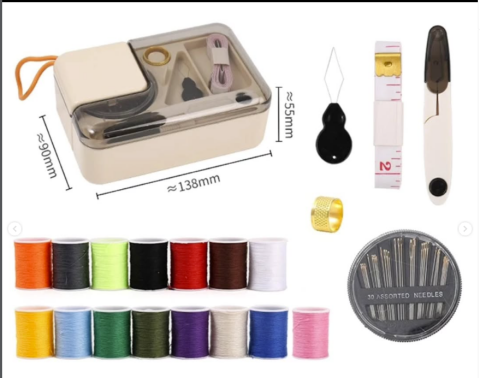 Altuntaş Dikiş Seti 508-4 Makaslı Özel Kutu