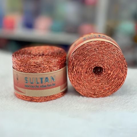 Sultan Metalik Sim İp 250gr Bakır 506