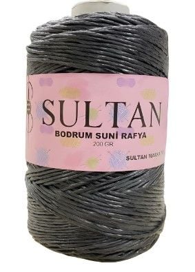 Sultan Suni Bodrum Raffia 200gr. Siyah