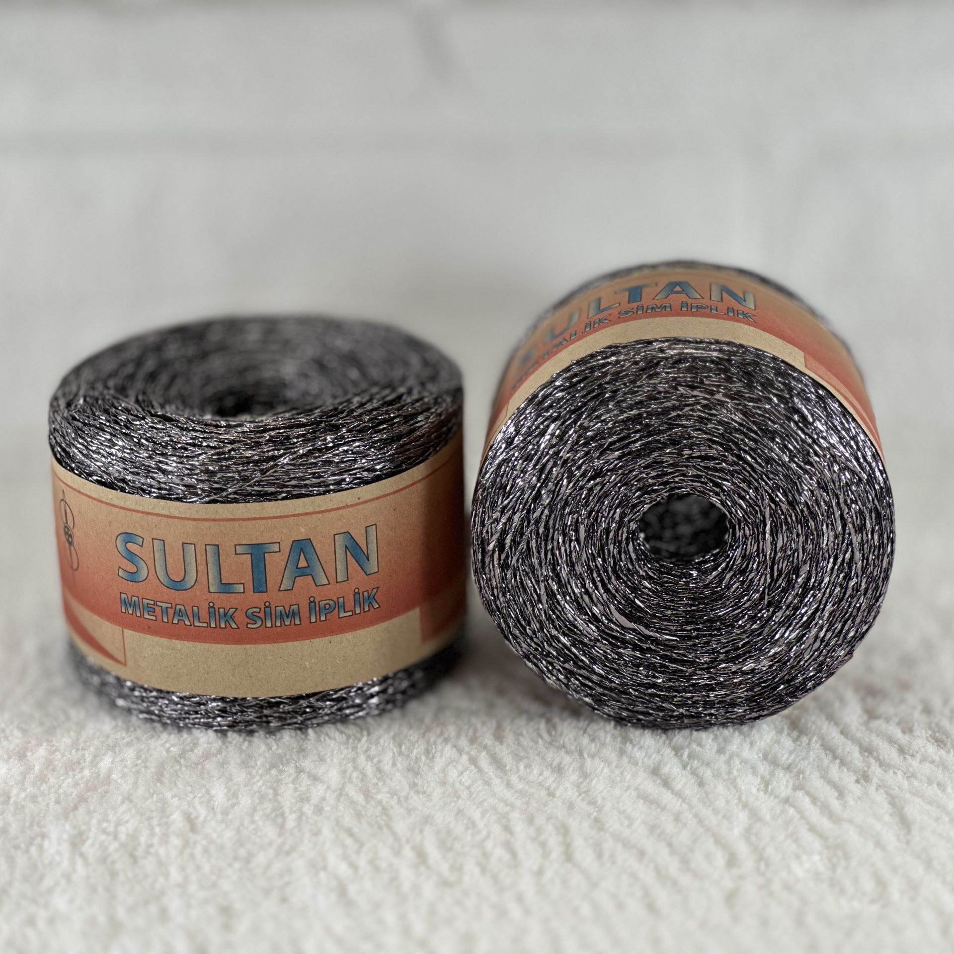 Sultan Metalik Sim İp 250gr Antrasit 515