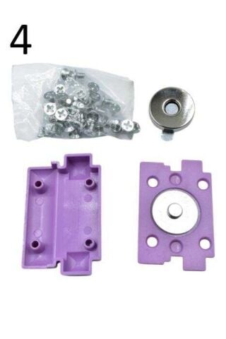 Plastik Mıknatıslı Çanta Kilidi Lila