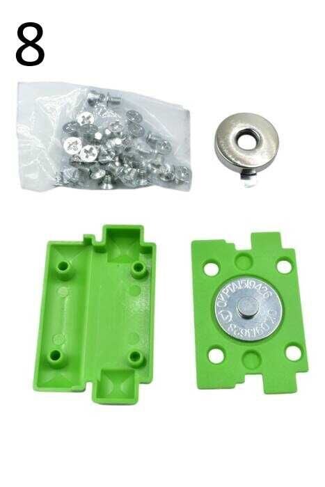 Plastik Mıknatıslı Çanta Kilidi Fıstık Yeşili