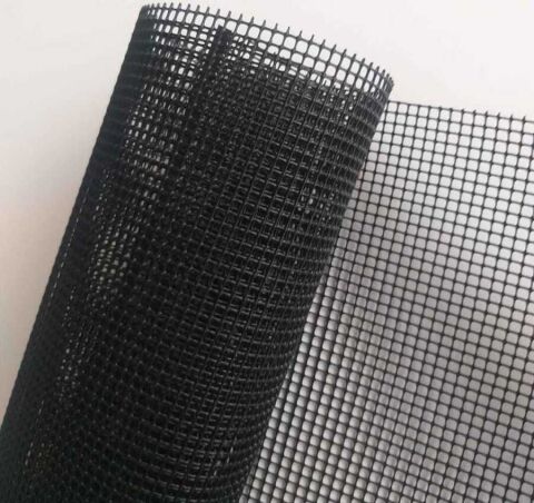 Metrelik Plastik Kanvas Siyah 5mm