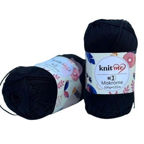 Knit Me Polyester Makrome No: 3mm 100gr 840