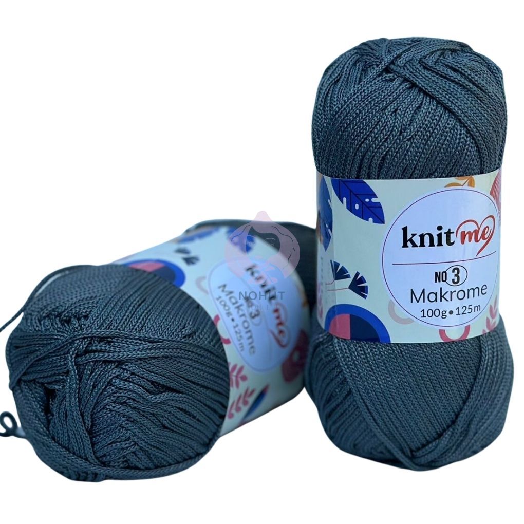 Knit Me Polyester Makrome No: 3mm 100gr 855